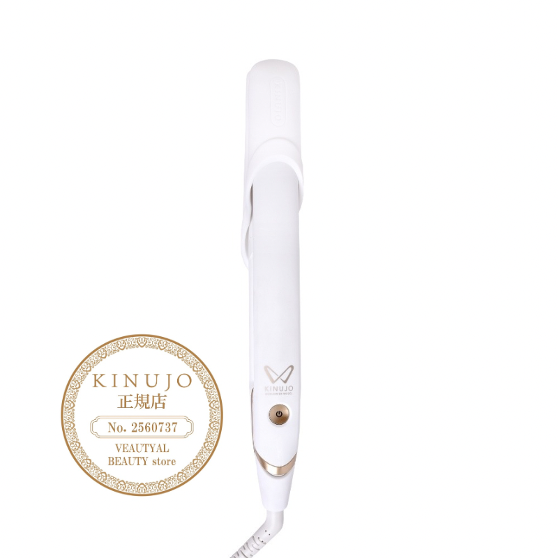 KINUJO DS200ストレートヘアアイロン ホワイト KINUJO W-worldwide model- ストレートヘアアイロン ホワイト (DS200